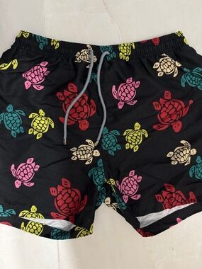 Vilebrequin Turtle Print Swim Shorts